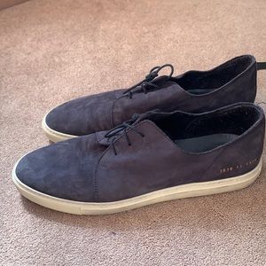 Navy common project men’s suede shoes size 45